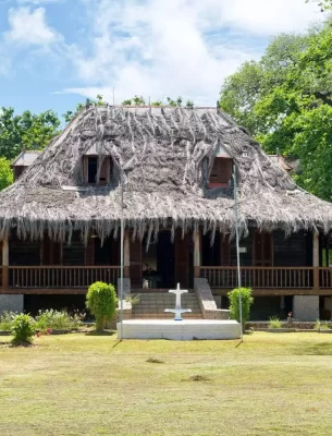 Plantation museum in Seychelles.