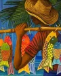 A painting of the famous Seychelles artist George Camille